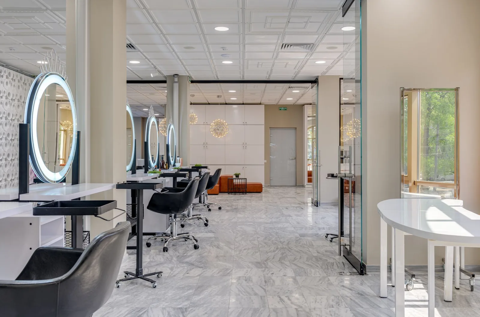 Modern beauty salon interior showcasing business ideas worth starting in 2026