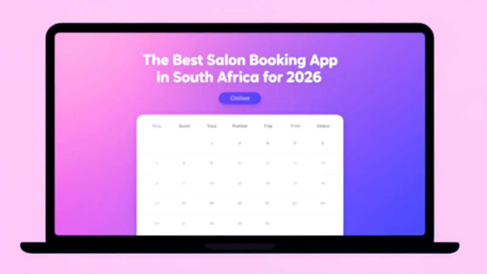 Modern hair salon interior representing the best salon booking app in South Africa for 2026